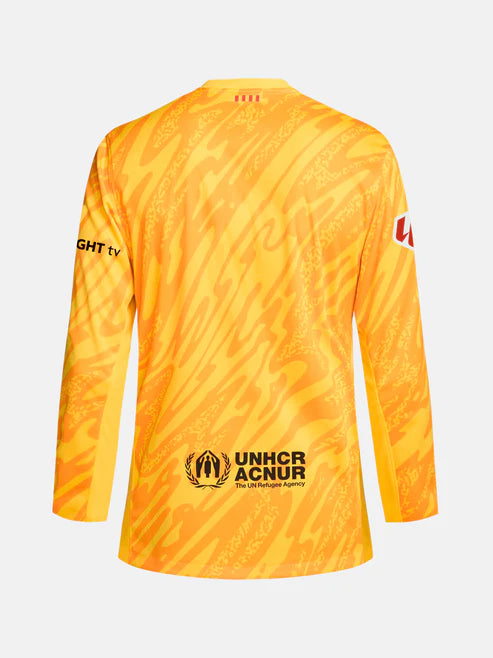 Camiseta Barcelona Hombre Equipación Portero 24/25 - Amarillo