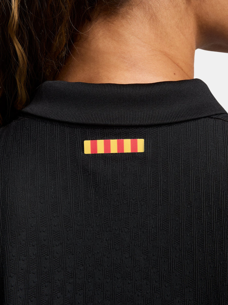 Camiseta FC Barcelona Mujer Segunda Equipación  2024/25 Negra