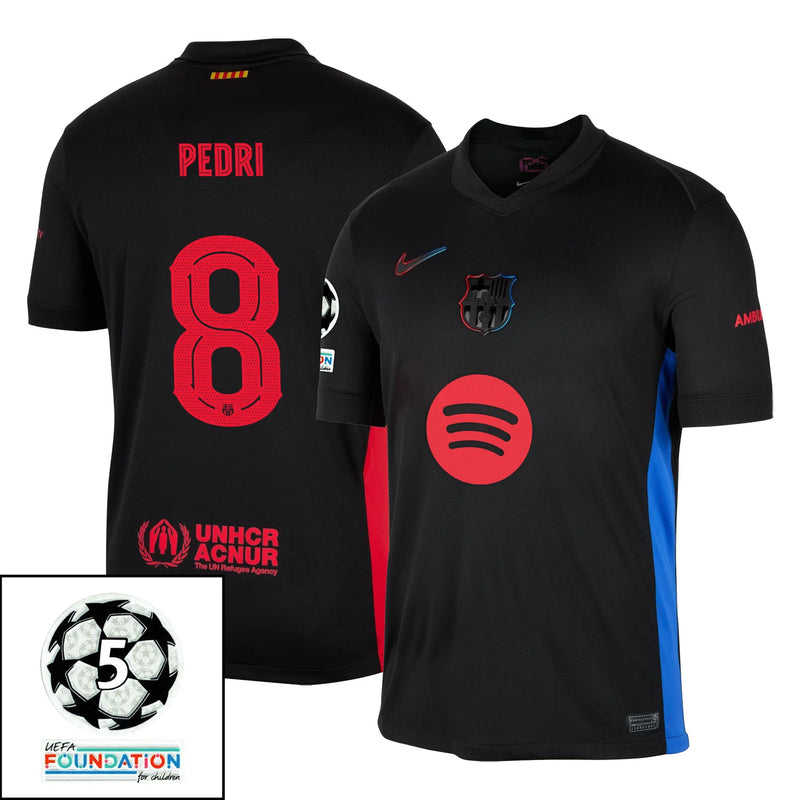 Camiseta FC Barcelona Negra 2024/25 - Hombre