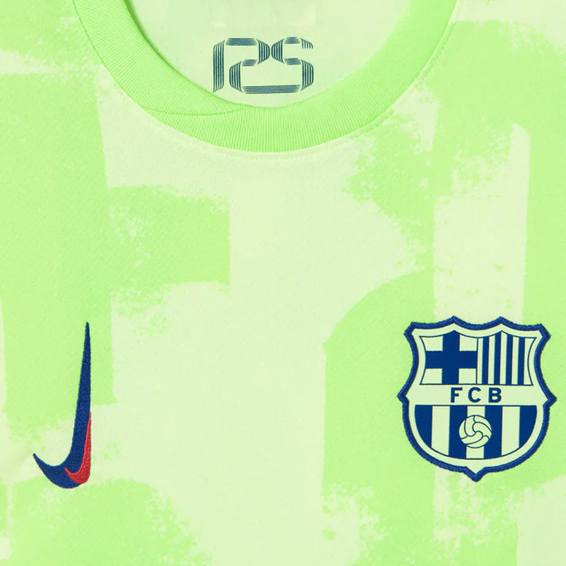 Camiseta Barcelona Mujer Tercera Equipación 24/25 - Verde