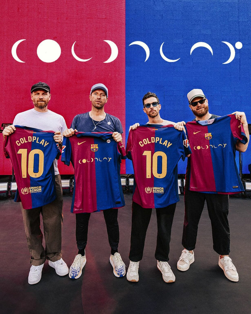 Camiseta FC Barcelona 2024/2025 Coldplay + 5 REGALOS