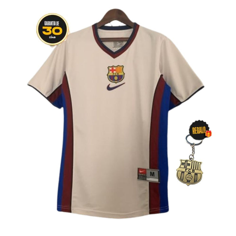 Camiseta Retro Del Barcelona CF De Visitante 1998/1999 - Hombre