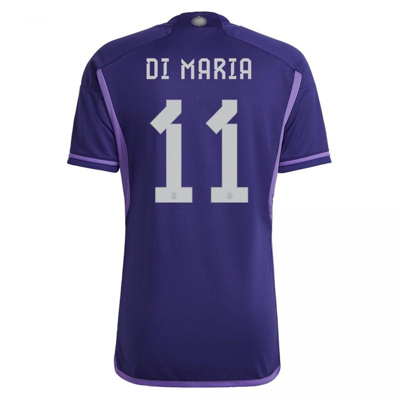 Camiseta Angel Di Maria Argentina 22/23 II (Away) - Hombre - Adidas