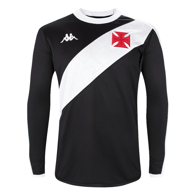 Camiseta Vasco 24/25 I (Home) Manga Larga - Hombre - Kappa