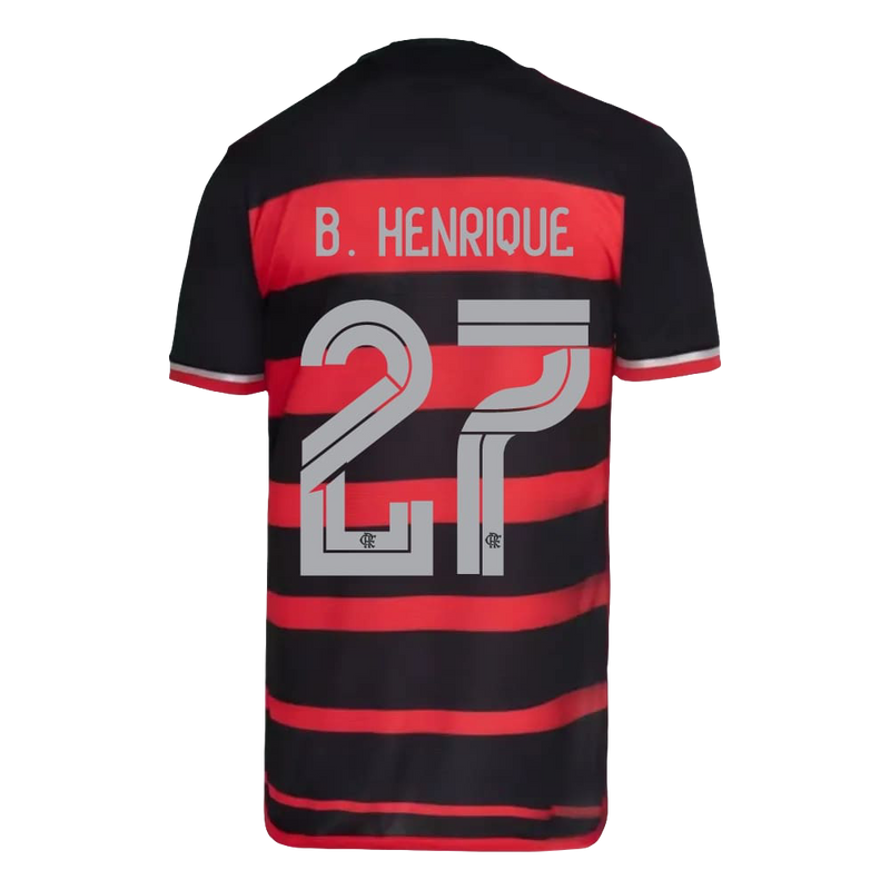 Camiseta Bruno Henrique Flamengo 24/25 I (Home) - Hombre - Adidas