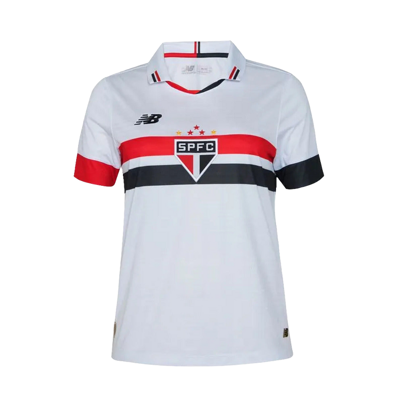 Camiseta São Paulo 24/25 I (Home) - Mujer - New Balance