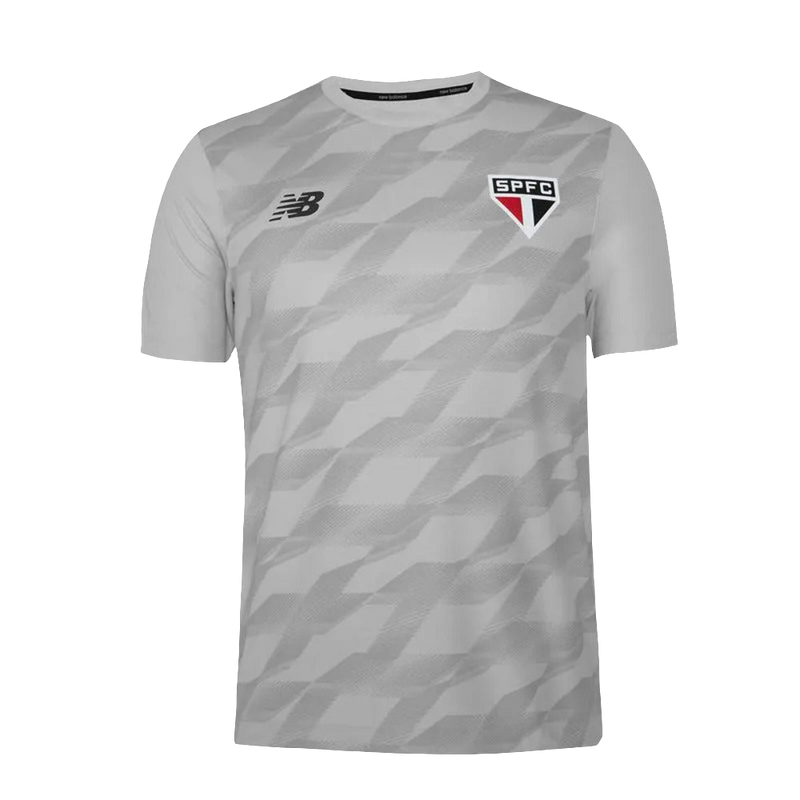 Camiseta Entrenamiento São Paulo 24/25 Gris - Hombre - New Balance