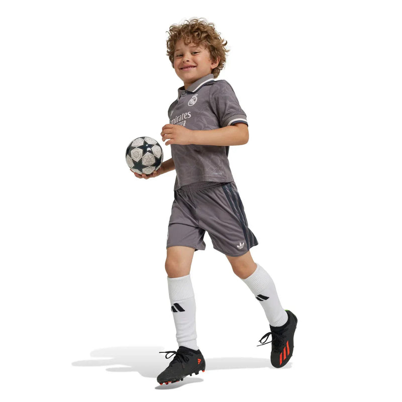 Conjunto Niños Real Madrid Tercera Equipación 2024/25 + 5 REGALOS 🎁