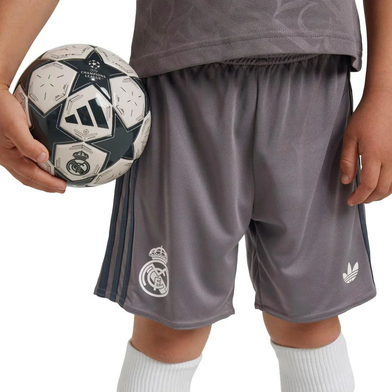 Conjunto Niños Real Madrid Tercera Equipación 2024/25 + 5 REGALOS 🎁