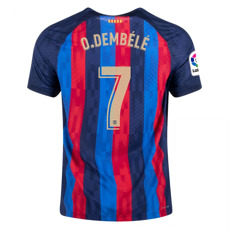 Camiseta Ousmane Dembélé Barcelona 22/23 Versión del Jugador I (Home) - Hombre - Nike