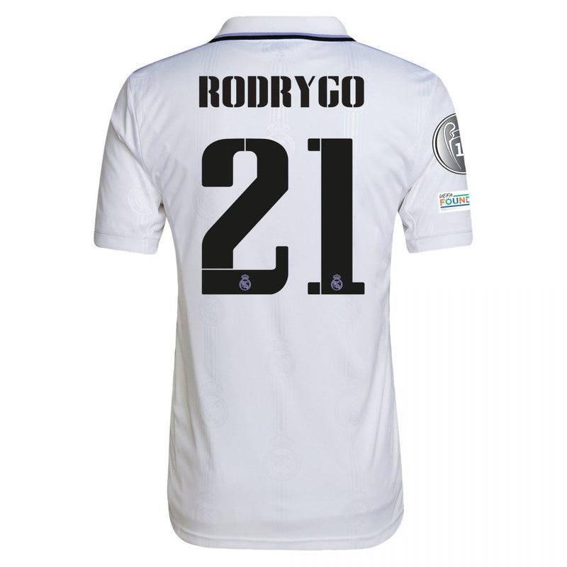 Camiseta Rodrygo Real Madrid 22/23 Champions League I (Home) - Hombre - Adidas