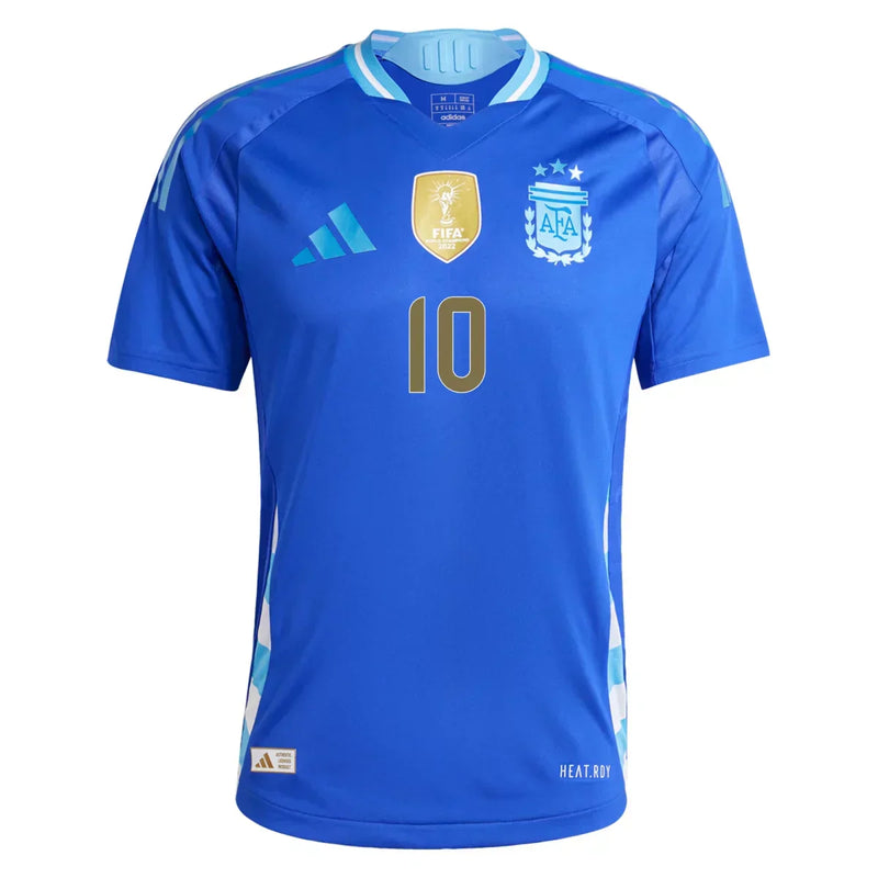 Camiseta Lionel Messi Argentina 24/25 Versión del Jugador II (Away) - Hombre - Adidas