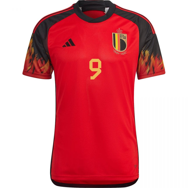 Camiseta Romelu Lukaku Bélgica 22/23 I (Home) - Hombre - Adidas