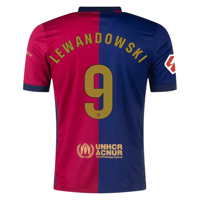 Camiseta Robert Lewandowski Barcelona 24/25 I (Home) - Hombre - Nike