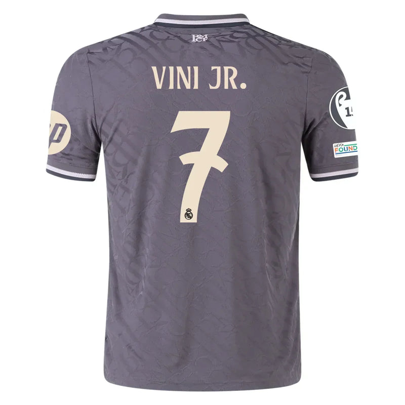 Camiseta Vinicius Jr. Real Madrid 24/25 III (Third) - Hombre Versión del Jugador - Adidas