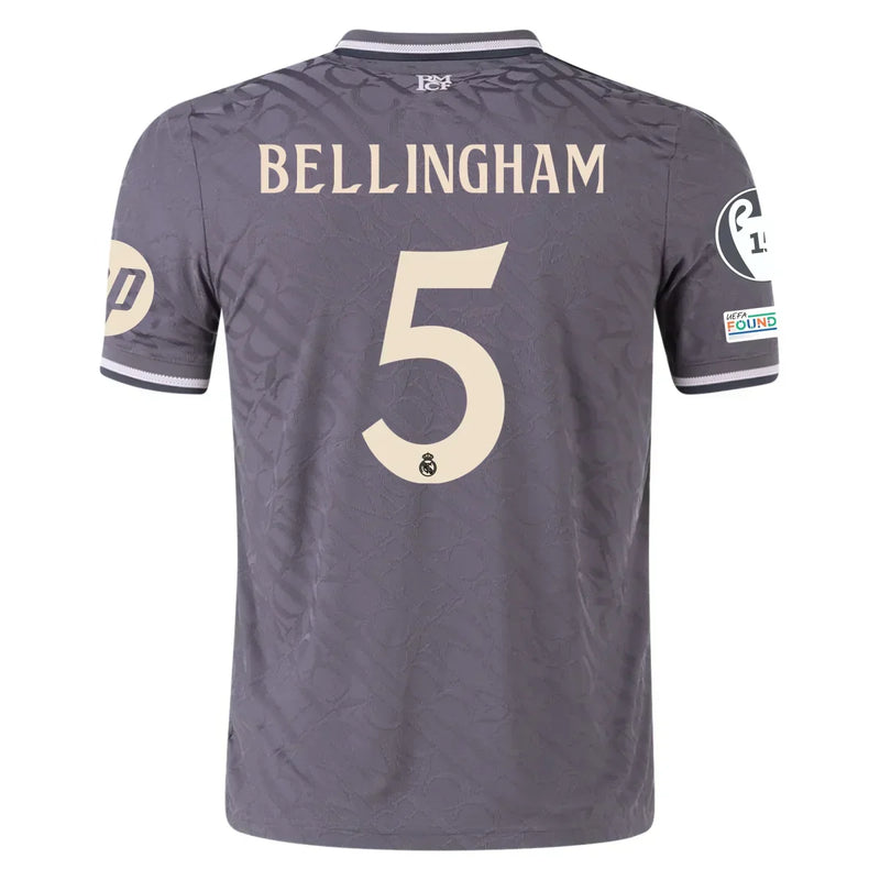 Camiseta Jude Bellingham Real Madrid 24/25 III (Third) - Hombre Versión del Jugador - Adidas