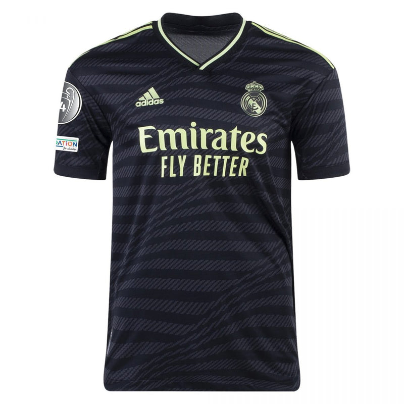 Camiseta Vinicius Jr. Real Madrid 22/23 Champions League Versión del Jugador III (Third) - Hombre - Adidas