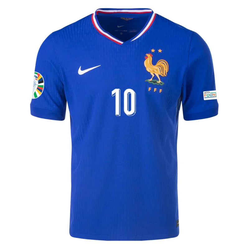 Camiseta Kylian Mbappé Francia 24/25 Versión del Jugador I (Home) - Hombre - Nike