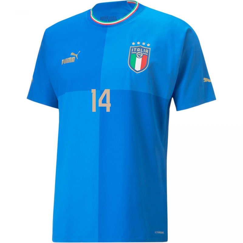 Camiseta Federico Chiesa Italia 22/23 Versión del Jugador I (Home) - Hombre - PUMA