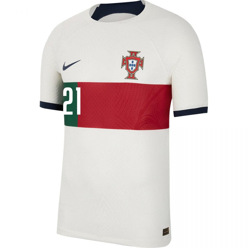 Camiseta Diogo Jota Portugal 22/23 Versión del Jugador II (Away) - Hombre - Nike