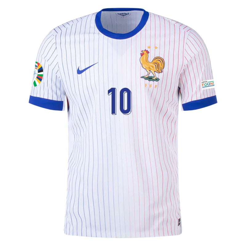 Camiseta Kylian Mbappé Francia 24/25 Versión del Jugador II (Away) - Hombre - Nike