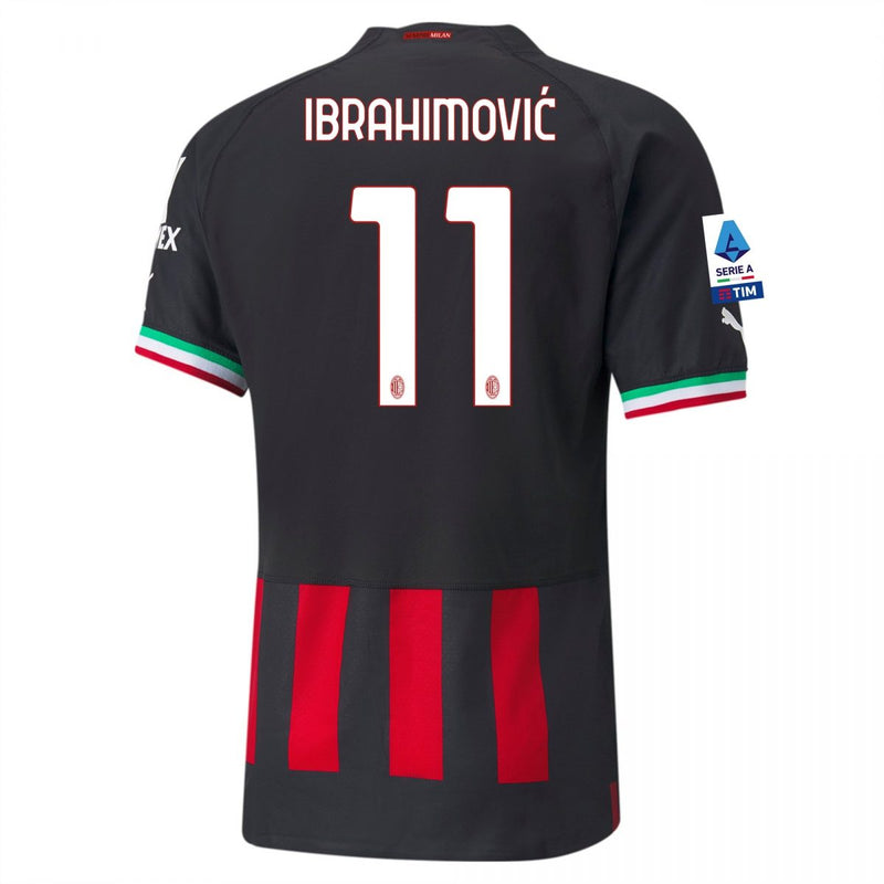 Camiseta Zlatan Ibrahimović AC Milan 22/23 Versión del Jugador I (Home) - Hombre - PUMA