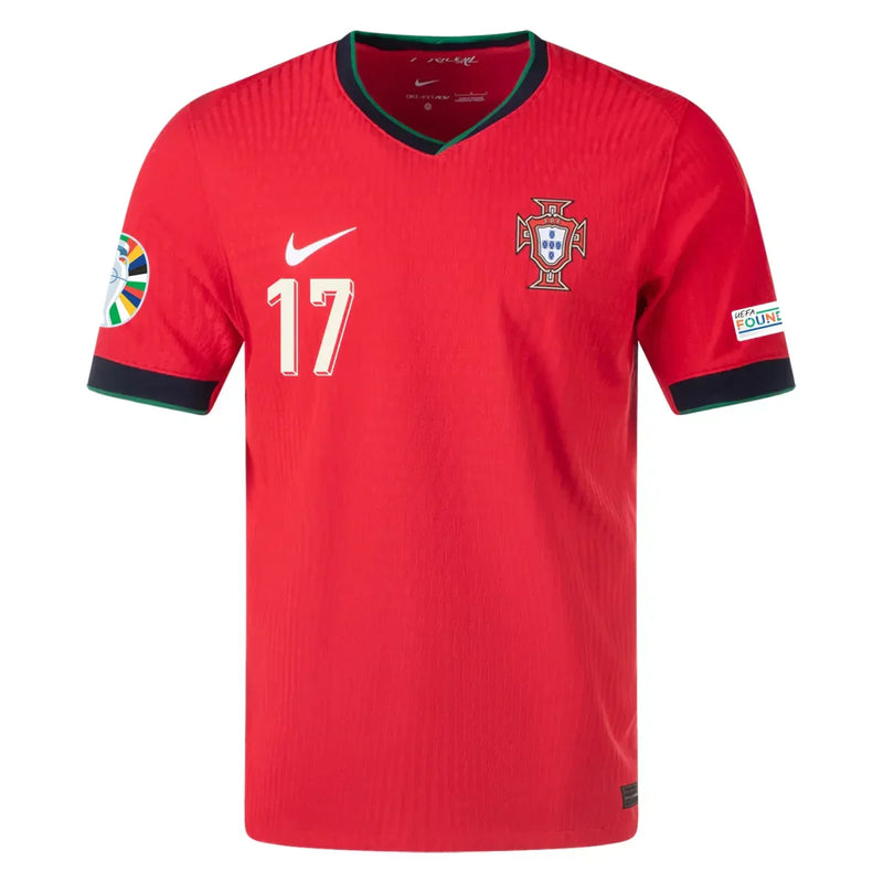 Camiseta Rafael Leão Portugal 24/25 Versión del Jugador I (Home) - Hombre - Nike