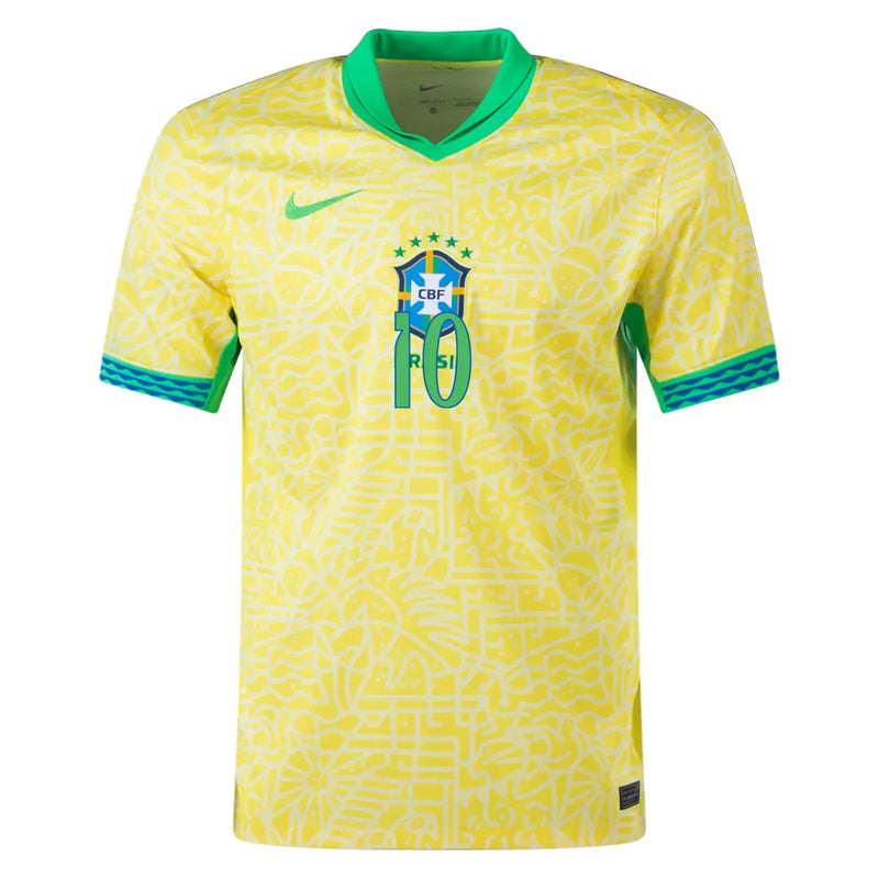 Camiseta Neymar Brasil 24/25 Versión del Jugador I (Home) - Hombre - Nike