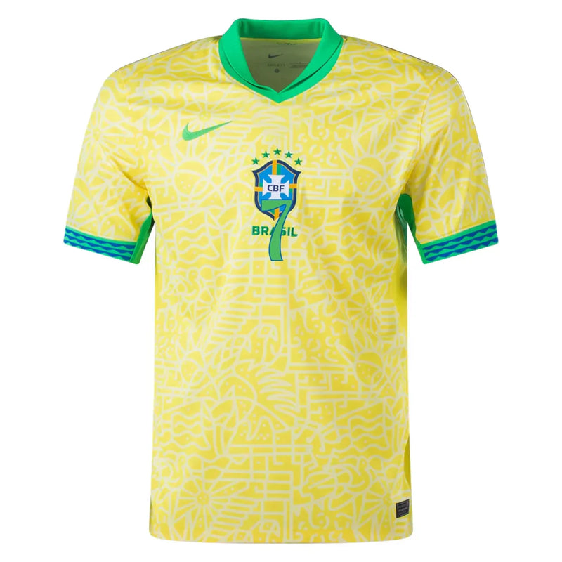 Camiseta Vinicius Jr. Brasil 24/25 Versión del Jugador I (Home) - Hombre - Nike