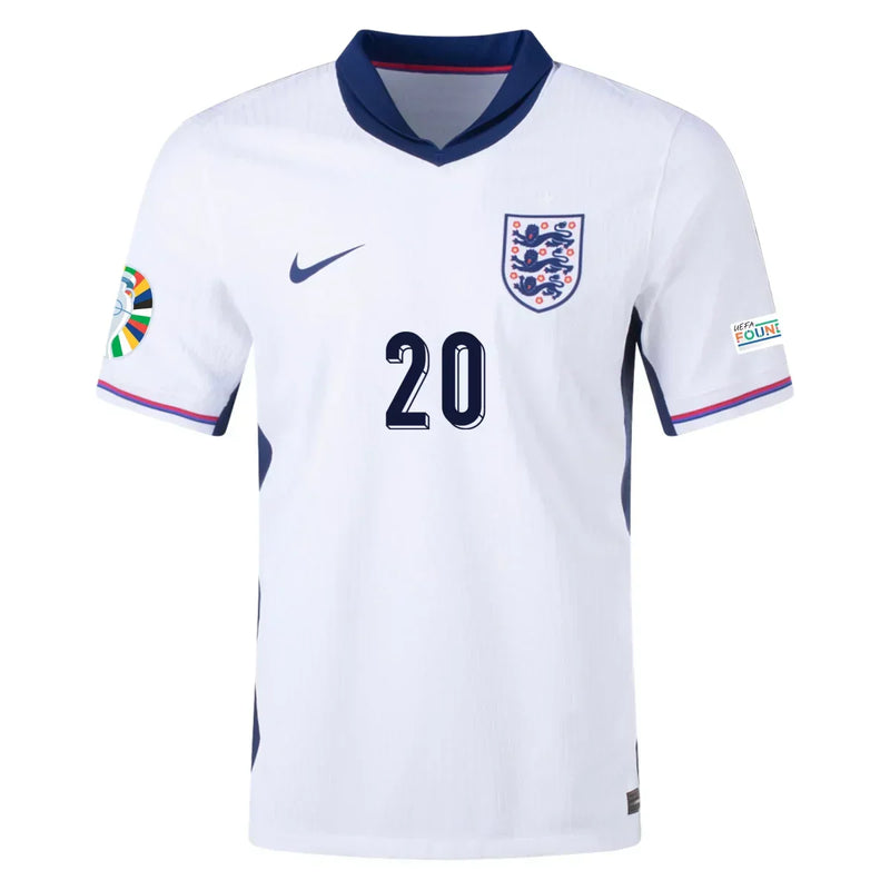 Camiseta Phil Foden Inglaterra 24/25 Versión del Jugador I (Home) - Hombre - Nike