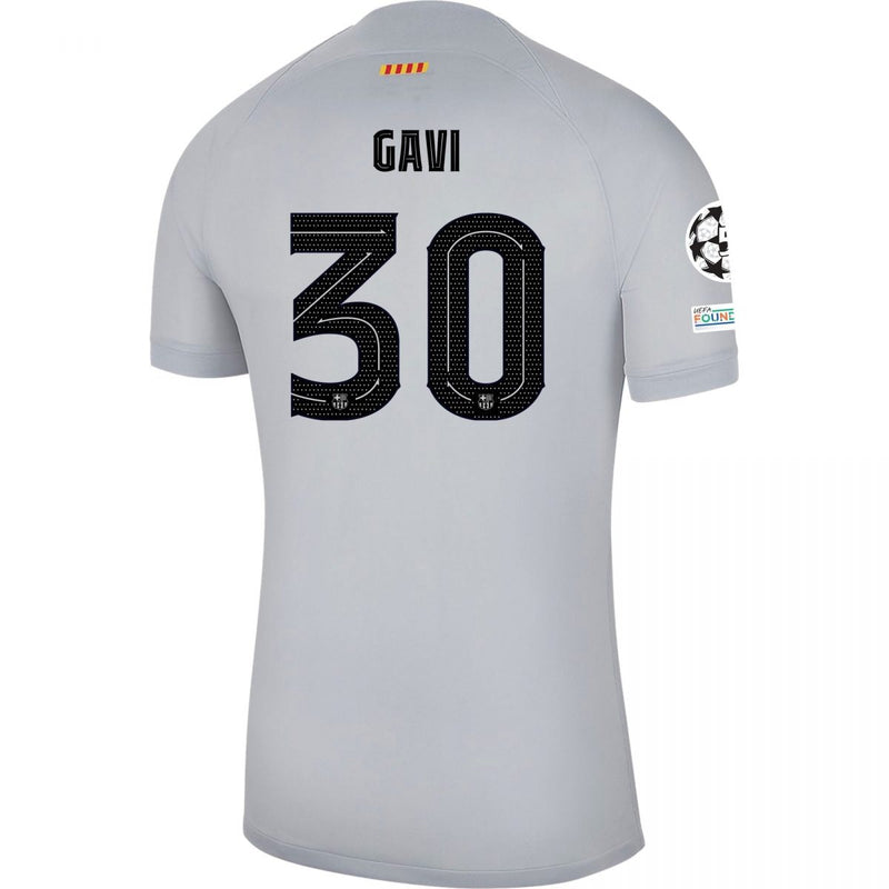 Camiseta Gavi Barcelona 22/23 Versión del Jugador III (Third) - Hombre - Nike