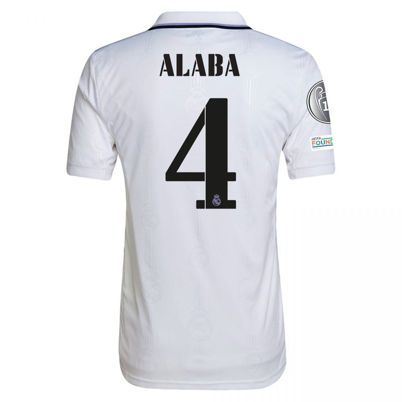 Camiseta David Alaba Real Madrid 22/23 Champions League I (Home) - Hombre - Adidas