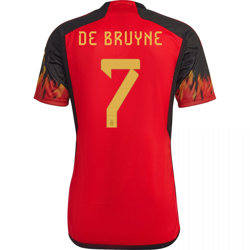 Camiseta Kevin De Bruyne Bélgica 22/23 I (Home) - Hombre - Adidas