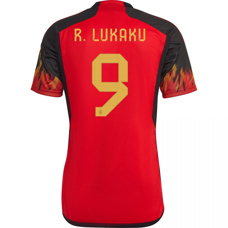 Camiseta Romelu Lukaku Bélgica 22/23 I (Home) - Hombre - Adidas