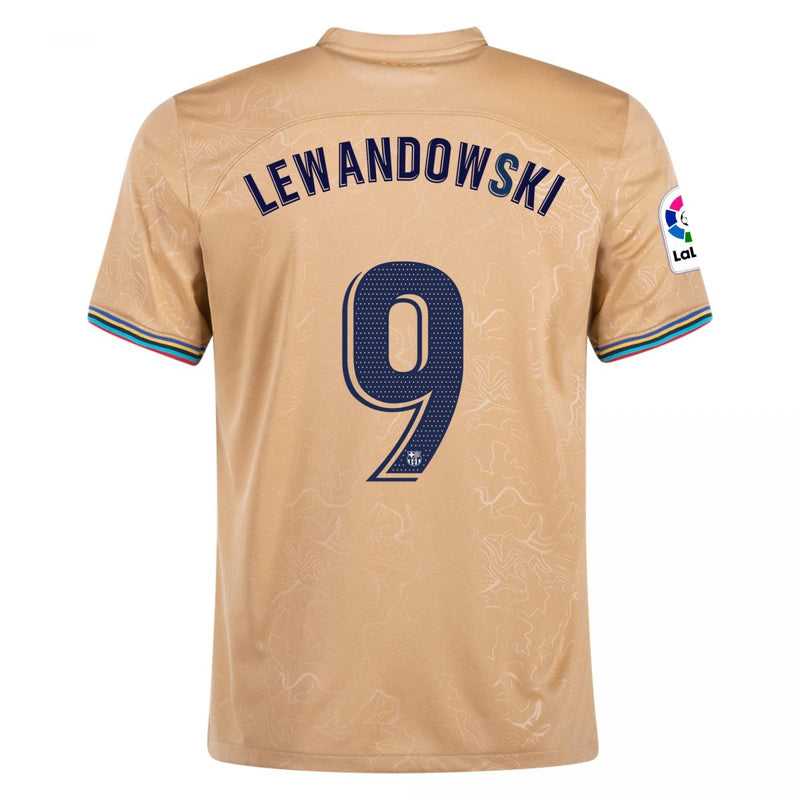 Camiseta Robert Lewandowski Barcelona 22/23 II (Away) - Hombre - Nike