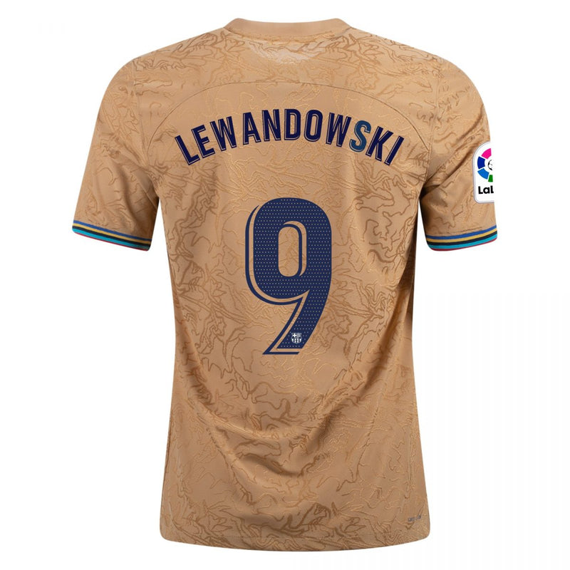 Camiseta Robert Lewandowski Barcelona 22/23 Versión del Jugador II (Away) - Hombre - Nike