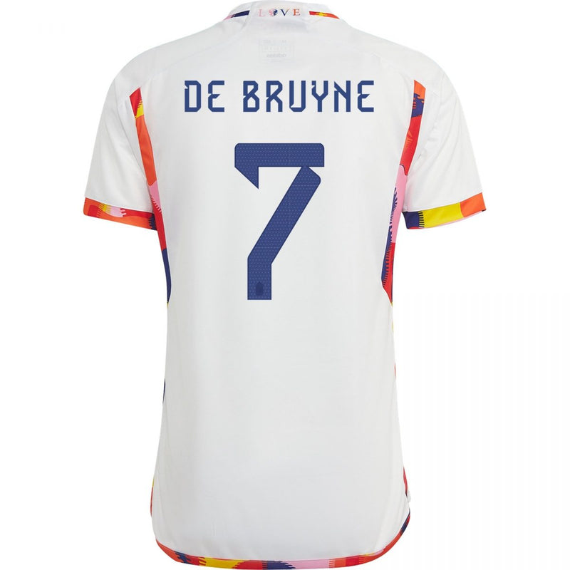 Camiseta Kevin De Bruyne Bélgica 22/23 II (Away) - Hombre - Adidas