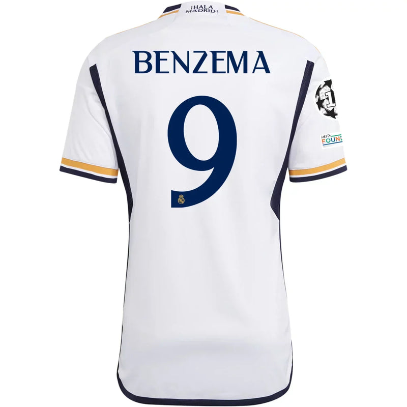 Camiseta Karim Benzema Real Madrid 23/24 I (Home) - Hombre - Adidas