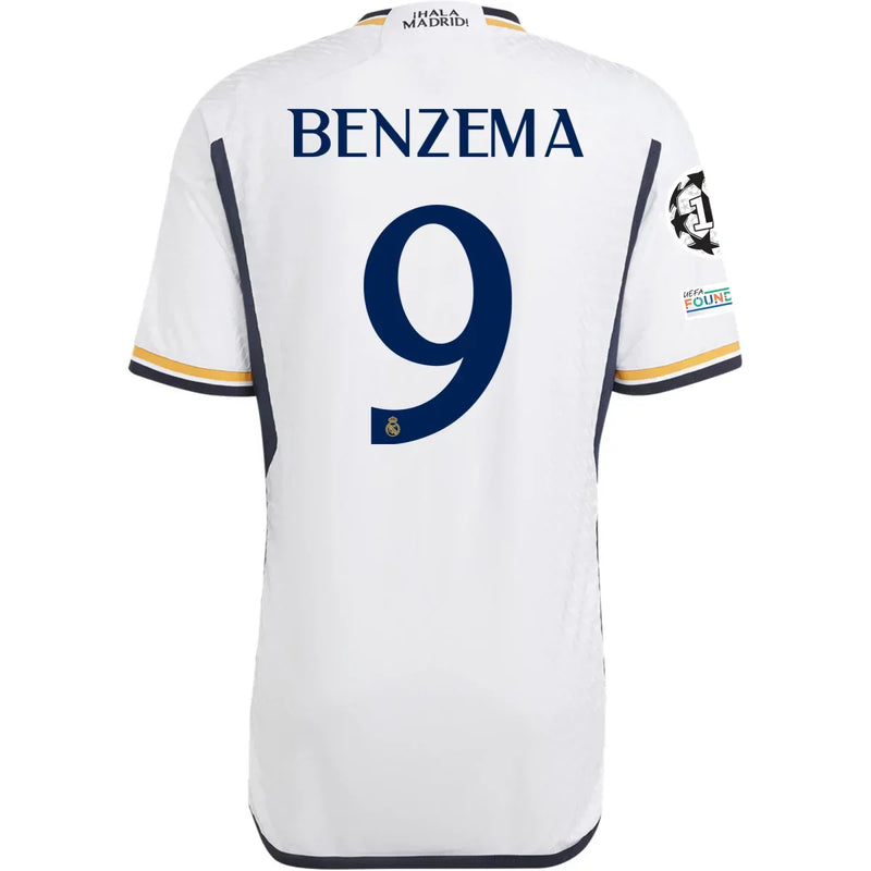 Camiseta Karim Benzema Real Madrid 23/24 Versión del Jugador I (Home) - Hombre - Adidas