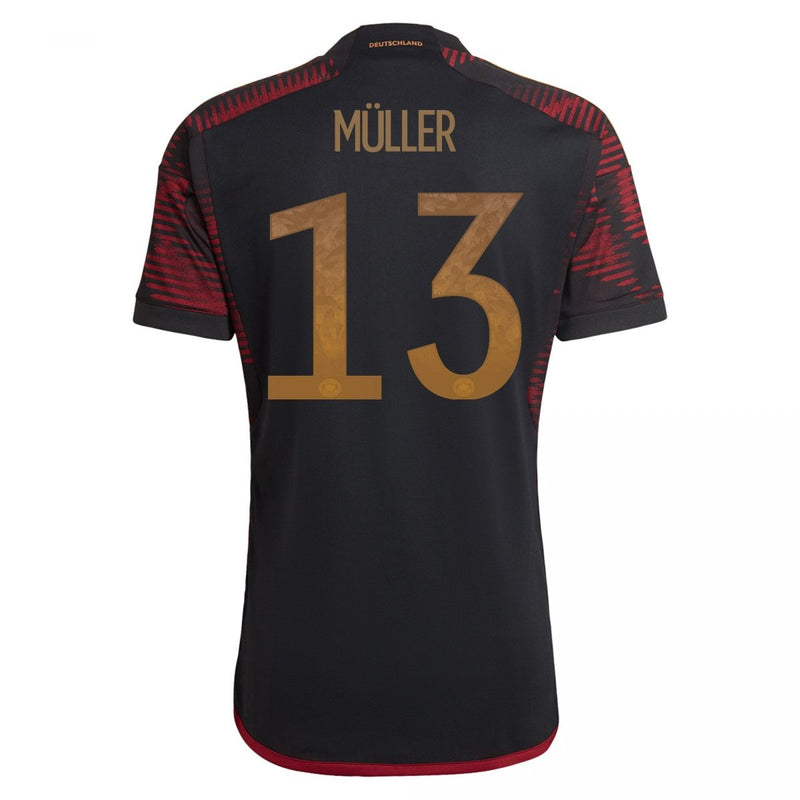 Camiseta Thomas Müller Alemania 22/23 II (Away) - Hombre - Adidas