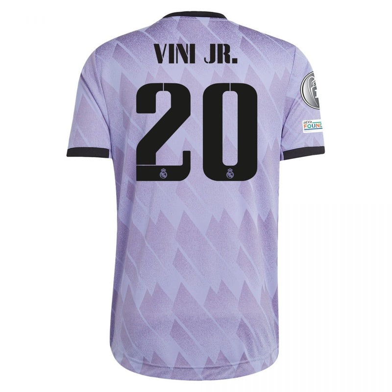 Camiseta Vinicius Jr. Real Madrid 22/23 Versión del Jugador Champions League II (Away) - Hombre - Adidas