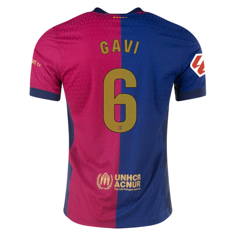 Camiseta Gavi Barcelona 24/25 Versión del Jugador I (Home) - Hombre - Nike