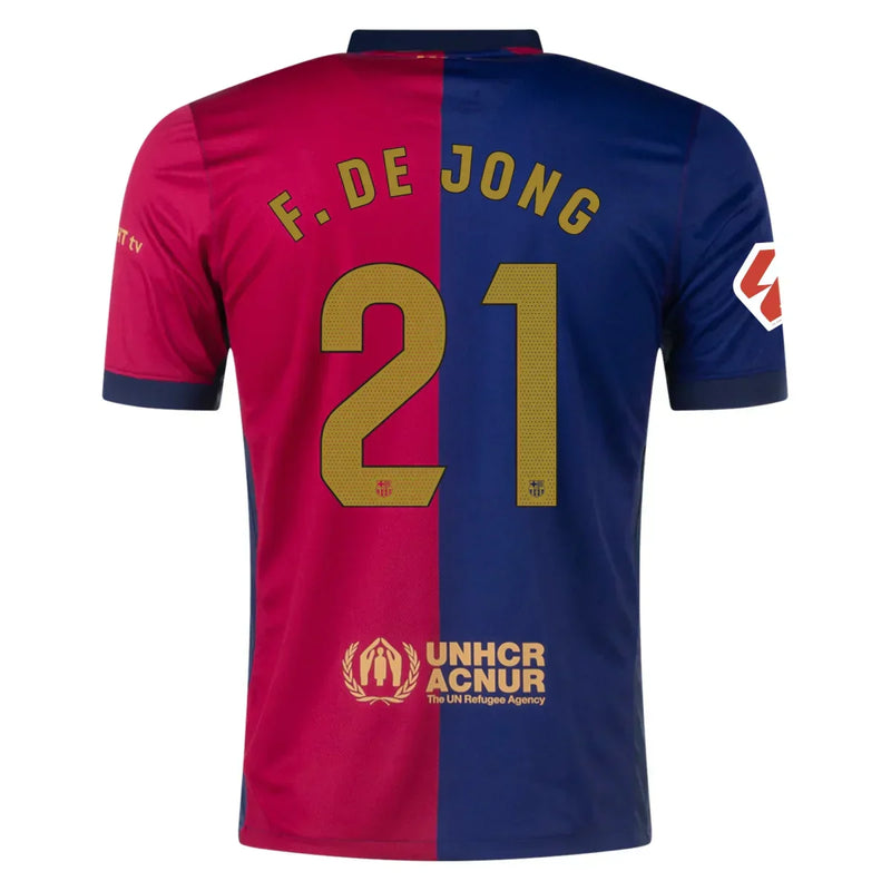 Camiseta Frenkie de Jong Barcelona 24/25 I (Home) - Hombre - Nike