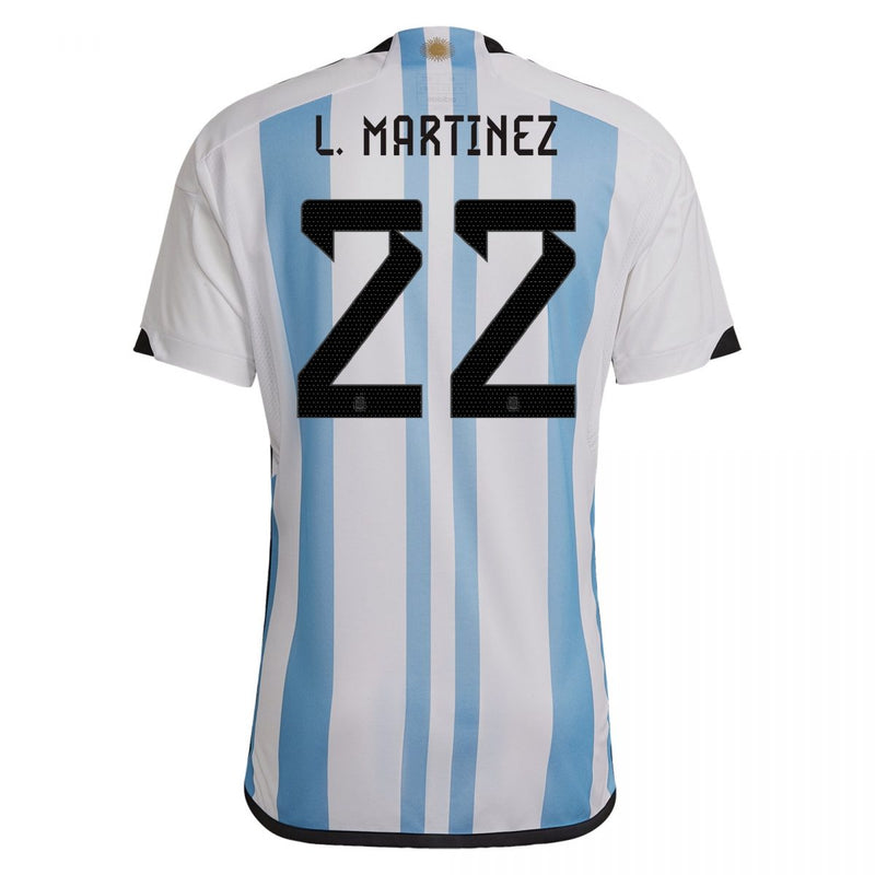 Camiseta Lautaro Martínez Argentina 22/23 I (Home) - Hombre - Adidas