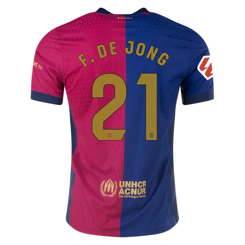 Camiseta Frenkie de Jong Barcelona 24/25 Versión del Jugador I (Home) - Hombre - Nike