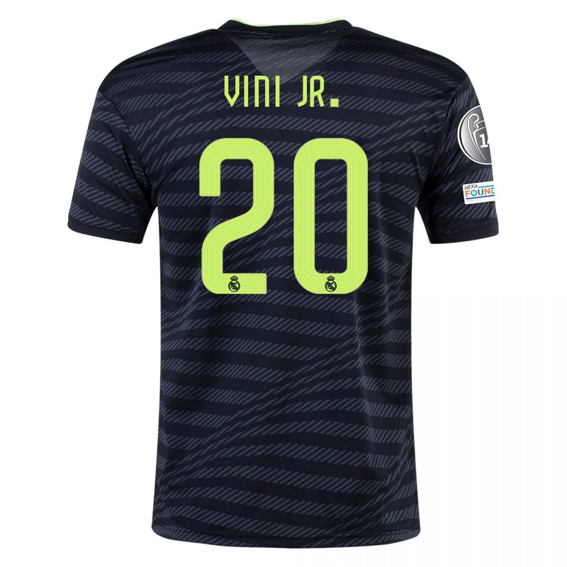 Camiseta Vinicius Jr. Real Madrid 22/23 Champions League III (Third) - Hombre - Adidas