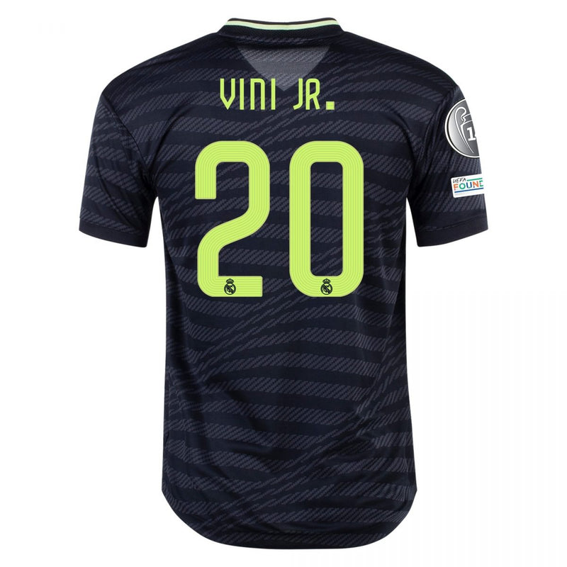 Camiseta Vinicius Jr. Real Madrid 22/23 Champions League Versión del Jugador III (Third) - Hombre - Adidas