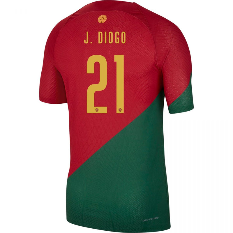 Camiseta Diogo Jota Portugal 22/23 Versión del Jugador I (Home) - Hombre - Nike