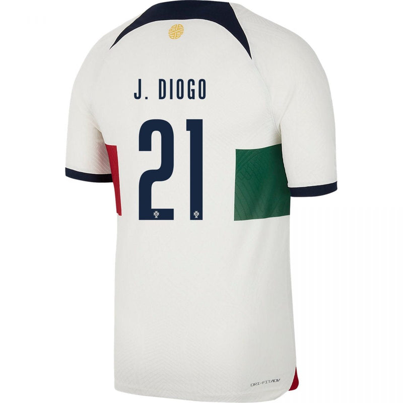 Camiseta Diogo Jota Portugal 22/23 Versión del Jugador II (Away) - Hombre - Nike