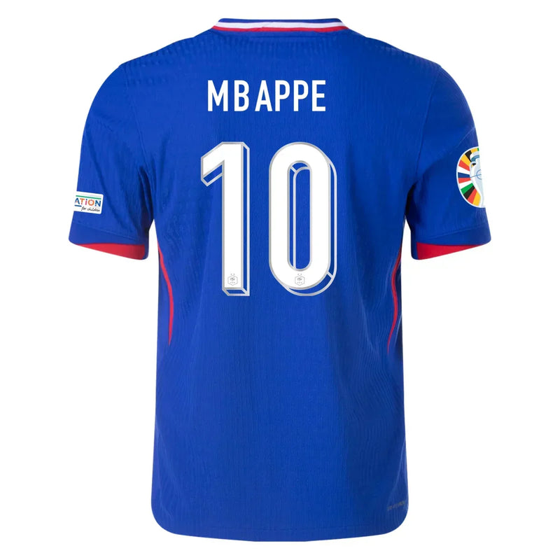 Camiseta Kylian Mbappé Francia 24/25 Versión del Jugador I (Home) - Hombre - Nike